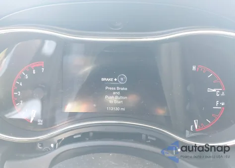 2017 Dodge Durango Citadel Anodized Platinum Awd из США, поврежденный, VIN 1C4SDJET6HC775516